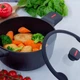 Кастрюля MAGIO MG-1171, 5 л, 24 см, с антипригарным покрытием - изображение 4