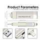 Флешка металева 2в1 512ГБ USB-Lightning для Apple iPhone, iPad, комп'ютера Microdrive A1 512GB OTG Срібний - изображение 3