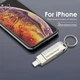 Флешка металева 2в1 512ГБ USB-Lightning для Apple iPhone, iPad, комп'ютера Microdrive A1 512GB OTG Срібний - изображение 8
