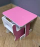 Дитячий комплект стіл та стілець LITTLYOU 2-5 років 60x45x46 см (LITTLYOU) - зображення 1