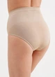 Безшовні моделюючі жіночі труси Giulia Slip Modelling високі з мікрофібри 2XL колір бежевий (beige) - зображення 2