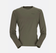 Футболка с длинным рукавом мужская Rab Force LS Tee, Light Khaki, M (RB QBL-07-LKH-MED) - изображение 1