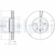 DELPHI VW диск гальмівний передн.T5,6 09- Delphi (BG9106) - зображення 2