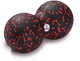 Массажный мяч двойной Cornix XR-0124 EPP DuoBall 8 х 16 см Черный/Красный - изображение 5