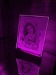 Новогодний ночничок Единорожки с фотографией и эффектом мерцающих огоньков (принт 006) - изображение 3