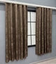 Комплект коротких штор VR-Textil Жакард Sultan XO № 1557ш Коричневий 130х170 см 2 шт (35-0348) - зображення 3