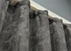 Комплект коротких штор VR-Textil Жаккард Sultan XO № 1558ш Темно-серый 130х170 см 2 шт (35-0350) - изображение 8