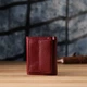 Миниатюрный женский кошелек из натуральной кожи ST Leather bg230fash82 Бордовый - изображение 10