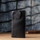 Жіночий шкіряний гаманець-клатч із відділенням під телефон ST Leather bg231fash01 Чорний - зображення 8