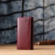 Практичный вертикальный кошелек из натуральной кожи ST Leather bg230fash85 Бордовый - изображение 11