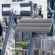 Швабра с отжимом плоская поворотная на 360° с микрофиброй для горизонтальных и вертикальных поверхностей (Y194) - изображение 4
