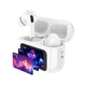 Бездротові навушники Bluetooth Hoco EW72 ANC з мікрофоном і сенсорним LED-дисплеєм White - зображення 2