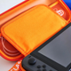 Сумка чохол Nintendo Switch для консолі та аксесуарів Fungoofun на 1 відділення жовтогаряча - зображення 7