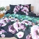 Комплект постельного белья MirSon Сатин 22-1286-1 Wonderful flowers 160х220 (2200004109879) - изображение 1