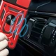 Протиударний чохол Armor Ring + захиcт камери для Xiaomi Redmi 13C та Poco C65 Simon case червоний - изображение 5