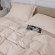 Комплект постільної білизни MirSon Satin Stripe 30-0004 Cream 160х220 Полуторний Євро (2200005248607) - зображення 3