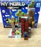 Магнитный конструктор Майнкрафт 87 блоков деталей Minecraft My World - изображение 1