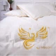 Комплект постельного белья MirSon полуторный 143x210 см 0001 Moko White Fire Bird сатин Elit (2200008706562) - изображение 8