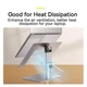 Подставка для ноутбука Baseus Metal Adjustable Laptop Stand с регулировкой высоты и угла наклона (LUJS000012) Silver - изображение 4