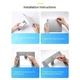 Подставка для ноутбука Baseus Metal Adjustable Laptop Stand с регулировкой высоты и угла наклона (LUJS000012) Silver - изображение 7