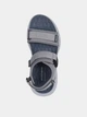 Мужские сандалии Skechers 45 Серый 232899 GRY - изображение 4