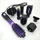 Фен щетка стайлер 8 в 1 VGR V-488 PURPLE Диффузор 8 насадок, 4 режима - изображение 1
