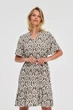 Жіноча сукня MOODO 4648 XL оливкова - изображение 4