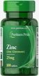 Цинк глюконат для иммунитета Puritan's Pride Zinc 25 мг 100 таблеток в упаковке (ARE-574367) - изображение 1