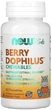 Пробиотики для детей Now Foods Berry Dophilus 2 млрд КОЕ 60 таблеток Ягоды в упаковке (ARE-574336) - изображение 1