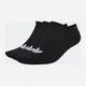Набор женских носков коротких хлопковых Adidas Trefoil Liner S20274 35-38 3 пары Черный (4055012814929) - изображение 1