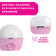 Нічник проектор зірочок Chicco First Dreams Next2Stars Рожевий (8058664062348) - зображення 9