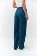 Брюки палаццо з крепу на резинці Wear me XL _Зелений (2_25_112-2_11070) - изображение 2