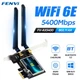 Сетевой адаптер Fenvi FV-AX5400 (Intel AX210) Wi-Fi 6E, Bluetooth 5.3 Tri Band 2.4G/5G/6GHz - изображение 1
