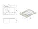 Кухонная мойка с крылом Nett NB-6045(R) 60×45 из нержавейки + смеситель Nett-33 + дозатор + корзина (043125-1) - изображение 3