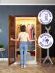 Органайзер для одежды, обуви, белья и косметики 9в1 серый 3DTOYSLAMP - изображение 6
