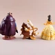Игровые фигурки Красавица и Чудовище RESTEQ — набор из 6 персонажей Disney, фигурки 7 см из мультфильма - изображение 3