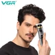 Триммер VGR V-985, 3 насадки, LED display - изображение 4