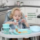 Набір посуду Chicco Set Pappa 12м+ Блакитний (16201.25) - зображення 7
