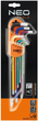 Zestaw kluczy Torx NEO Tools T10 - T50 9 szt 09-518 (5907558420661) - obraz 6