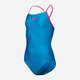 Дитячий суцільний купальник для дівчинки Arena Swimsuit Light Drop Solid 005919-860 116 см Синій (3468337486428) - зображення 3