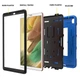 Чехол ARM Standart для планшета Samsung Galaxy Tab A7 Lite T220 / T225 противоударный с откидной подставкой Blue/Black - изображение 6