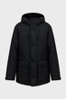 Чоловіча чорна парка HERRINGBONE MELANGE Michael Kors M CF4202MFEZ - изображение 5