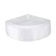 Поддон душевой Lidz KAPIELKA 80x80 полукруглый с панелью для ванной комнаты акриловый поддон с сифоном (600120) - изображение 4