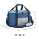 Torba Nils termiczna 32 L niebieska NC2903 (5908261680489) - obraz 6