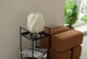 Настільна лампа сучасна декоративна WellBrand AirWave XL White/Black Modern E27 (20х20х28см) - зображення 7