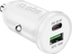 Ładowarka samochodowa SBS Car Charger 20W USB-C USB-A White (TECRPD20W) - obraz 1