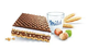 Вафлі міні Knoppers Minis Knuspriges Crispy Хрусткі Кріспі 200 г - зображення 2