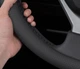 Чехол на руль Nappa D образный из натуральной кожи для автомобиля - изображение 3