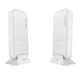 Точка доступу MikroTik Wireless Wire, 1 Гбит/с, 60 ГГц, комплект 2 шт, White (RBwAPG-60adkit) - изображение 1