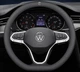Чехол на руль Nappa D образный из натуральной кожи для автомобиля Volkswagen - изображение 1